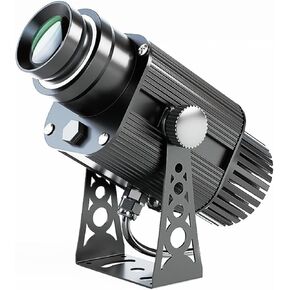 GOBO Projector LED Logo GOBO Projector Image Rotation IP65 Waterproof with Manual Zoom DJ Effect Light Custom Gobos for Company Restaurant Store Wedding Advertising Outdoor Use (20, Watts)