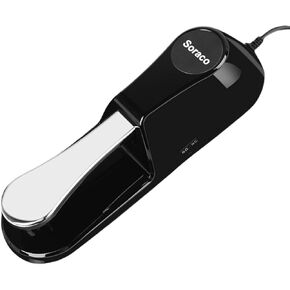 Sustain Pedal Univerdal للوحة المفاتيح مع مفتاح قطبية لـ Yamaha Casio Roland Korg Behringer Moog Piano Midi لوحات المفاتيح الإلكترونية نمط دواسة قدم البيانو (إصدار ترقية) in Kuwait