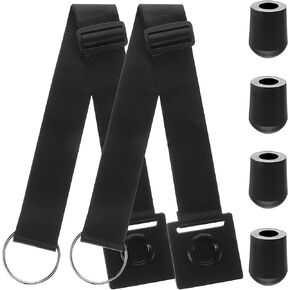 Chello 6pcs Cello Endpin Anchor Stopper Rest Holder Stand Cello Antiskid Device Adjustable Strap with Rubber End Pin Protector Musical Instrument Accessories Cello Stand