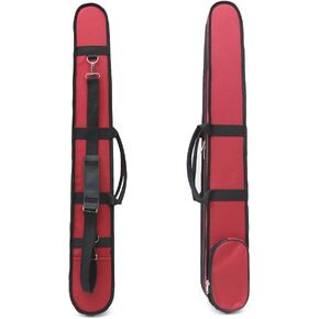 Upright Double Bass Bow Case for 2 pcs German/French Style Bow Lightweight Sturdy bass bow case with shoulder strap