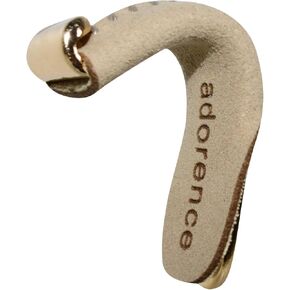 adorence Saxophone Thumb Rest (Comfy Leather Pad, Non Slip Design) - Sax Thumb Rest Leather Cushion for Tenor, Baritone, Alto