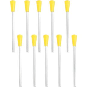 ERINGOGO Triangle Iron Sticks 10pcs Hand Percussion Instrument Triangles Striker Musical Triangle Music Percussion Triangle Instrument Hammers Plastic Percussion Sticks Mallet Percussion