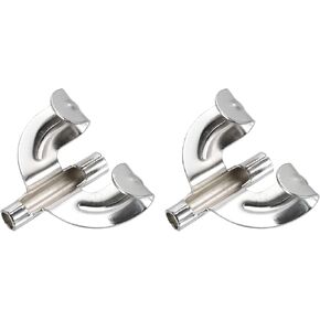 MECCANIXITY Drum Claw Hook for Bass Drum Instrument Replacement Pack of 2