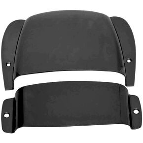 Bass Guitar Bridge Cover with Screws Zinc Alloy Protector Bridge Plate Cover for Electric Bass Guitar (Silver)