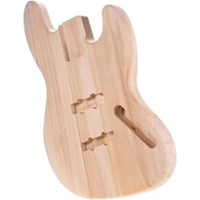 Unfinished Guitar Body, Electric Bass Guitar Body for JB Guitars DIY Parts