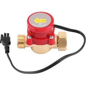 TOPINCN HT-30 G1 / 2 Water Flow Sensor Switch Water Flow Sensor Pump for Booster Pump Automatic Control Switch