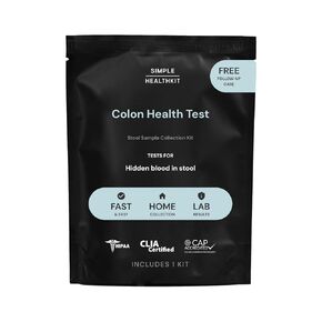 Colon Cancer Screening FIT Home Test - At Home Test for Colon Cancer - Free Follow Up Care & Fast Lab Results