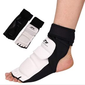 Taekwondo Foot Protector, WTF Approved Training Boxing Martial Arts Boxing Punch Bag Sparring Muay Thai Kung Fu Feet Protector TKD KTA Foot Gear Support for Men Women Kids