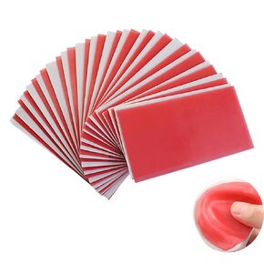 250g Dental Base Plate Wax Molding Casting Wax Sheet Denture Material Red Utility Wax Sheets for Dentist or Jewelry Lab Dentist (1 Box)
