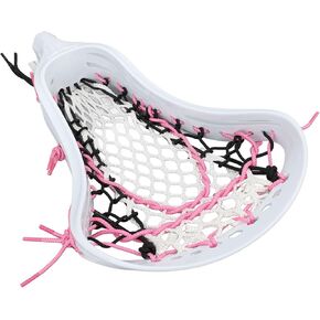 Strung Lacrosse Head, Nylon Lacrosse Head High Strength Easy to Install Durable Easy Hitting Wear Proof for Competition