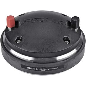 PRV AUDIO D280Ti-S 80 Watts RMS 1" Exit Screw-On Horn 8 ohms Pro Audio Compression Driver (Single)