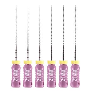 JMU Endodontic Root Canal C+ Files #6-#10, Stainless Steel Hand Use Files, 25mm, 6pcs/Pack