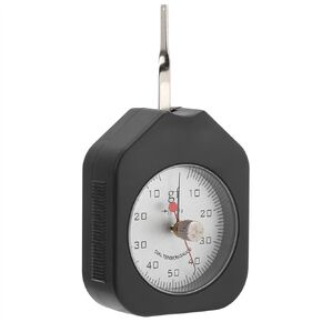 Mxzzand Dial Tension Gauge Tension Meter Gauge Gram Tension Meter Double Needle Switch Measuring Dynamometer 50g for Testing