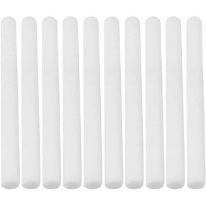 PRETYZOOM 10pcs Sliver Perfume Diffusing Sticks Replacement Wicks for Plugins Aroma Diffuser Wick Aroma Volatile Sticks Car Diffuser Sponge Fiber Stick Cotton Travel Aromatic White