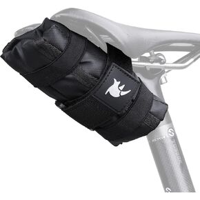 Bike Saddle Roll Bag Cycling Saddle Tool Bag Bicycle Tool Kit Holder Under Seat Storage Seat Roll for Road, Mountain Biking,Black