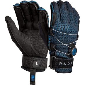 Radar Vapor-A Boa Inside-Out Waterski Glove - Black/True Blue Ariaprene