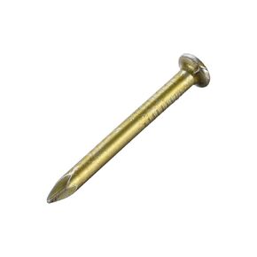 uxcell Hardware Nails Carbon Steel Point Tip Wall Cement Nail 25mm(1") 2.4mm Rod Dia 100pcs