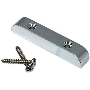 Hipshot Bass Thumbrest, Chrome Plated Brass