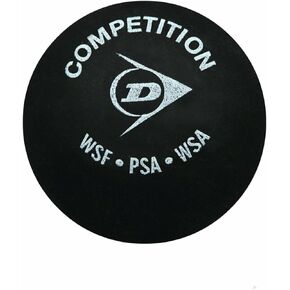 DUNLOP Competition Squash Balls (3 Ball Tube)