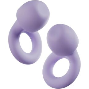 Loop Quiet 2 Earplugs – Ultra-Comfy Reusable Noise-Reducing Earplugs for Sleep, Deep Focus, Travel, Noise Sensitivity | Flexible Hearing Protection | Customizable Fit | 24dB (SNR) Noise Reduction