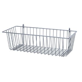 FSE Quantum SG-B1775GY Store Grid Basket, 17-3/8"W x 7-1/2"D x 5"H, gray epoxy finish, NSF