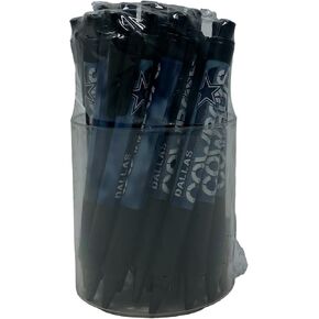 NFL Dallas Cowboys 24-Pack Tub Retractable Click Pens- Great Stocking Suffers and Party Favors