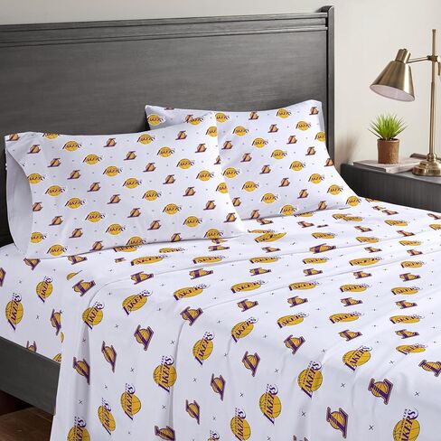 Officially Licensed NBA Small X Queen Sheet Set in Kuwait