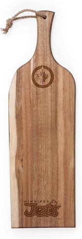 PICNIC TIME NHL unisex-adult NHL Artisan 24" Acacia Charcuterie Board with Raw Wood Edge, Cheese Board, Serving Platter in Saudi Arabia