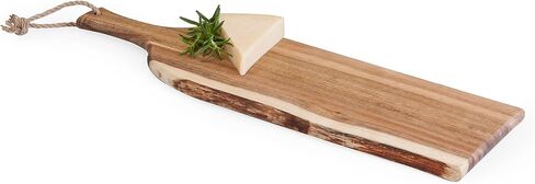 PICNIC TIME NHL unisex-adult NHL Artisan 24" Acacia Charcuterie Board with Raw Wood Edge, Cheese Board, Serving Platter in Saudi Arabia