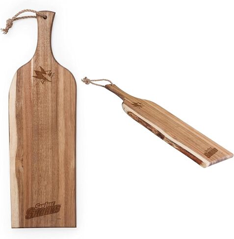 PICNIC TIME NHL unisex-adult NHL Artisan 24" Acacia Charcuterie Board with Raw Wood Edge, Cheese Board, Serving Platter in Saudi Arabia