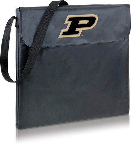 شواية محمولة من PICNIC TIME NCAA Purdue Boilermakers X-Grill، شواية تخييم، شواية فحم صغيرة للتخييم، (أسود) in Kuwait