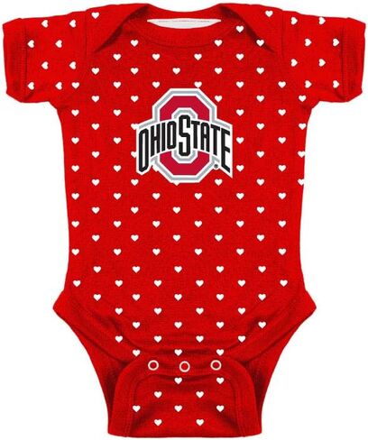 Hearts Baby Bodysuit Creeper Baby Girl Clothes for Newborn Infants in Saudi Arabia