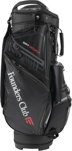 Founders Club Splash Waterproof Golf Cart Bag Ultra Dry for Rainy Days on The Golf Course Light Weight 14 Way Full Length Divider Plus External Putter Tube and Rain Hood in Saudi Arabia