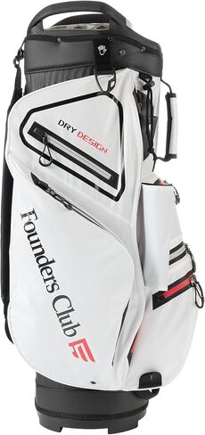 Founders Club Splash Waterproof Golf Cart Bag Ultra Dry for Rainy Days on The Golf Course Light Weight 14 Way Full Length Divider Plus External Putter Tube and Rain Hood in Saudi Arabia