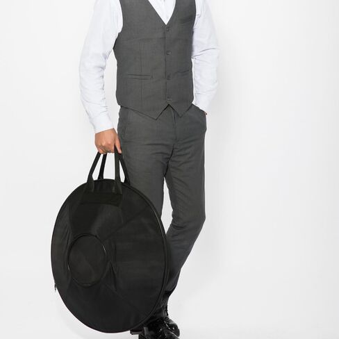 مقلاة يدوية "Lark Music" في D Minor 9 طبلة يدوية فولاذية + حقيبة يد ناعمة (22.8 بوصة (58 سم)، أزرق غامق (D Minor) in Kuwait