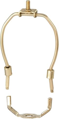 B&P Lamp® قيثارة مصباح ذات وزن عادي مقاس 6 بوصات، لمسة نهائية من الفولاذ المطلي بالنحاس in Kuwait