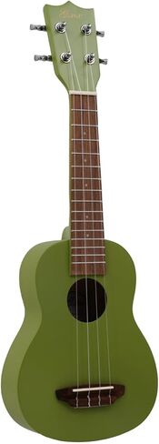 Soprano Ukulele Basswood Ukeleles for Beginners Kids Adults 21 Inch Ukelele Bundle Kits with Gig Bag Strap 2 Felt Picks Tuner Nylon String Avocado Green Professional Ukalalee Yukalalee Gift in Saudi Arabia