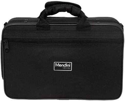 Mendini MCT-E+SD+PB Black Ebonite ABS B Flat Clarinet with Case, Stand, Pocketbook, Mouthpiece, 10 Reeds and More in Saudi Arabia