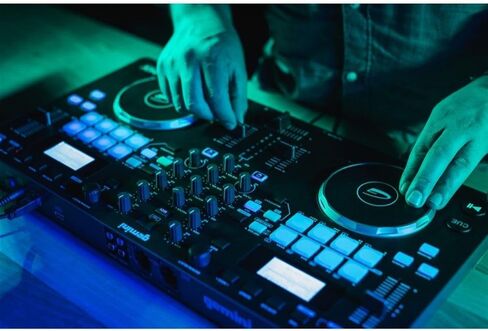 حزمة وحدة تحكم الكمبيوتر Gemini Sound GMX Media USB DJ مع سماعات رأس شاشة استوديو مغلقة من الخلف Polsen HPC-A30 وكابل XLR- XLR (زوج) in Kuwait