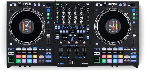 RANE PERFORMER 4-Channel Motorized DJ Controller - 7" Platters with Displays, Precision Feel Faders, Stem Split, Advanced FX, Serato DJ Pro Included in Saudi Arabia