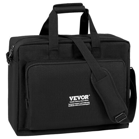 حقيبة VEVOR مبطنة DJ Mixer Gig، قماش أكسفورد 1200D، حقيبة حمل DJ Gear مع جيب تخزين 4.92 قدم حزام كتف قابل للإزالة 0.39 بوصة، 32.6 × 8.6 × 20.4 بوصة حقيبة تخزين تناسب وحدة تحكم DJ in Saudi Arabia