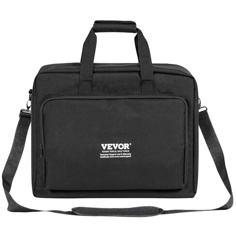 حقيبة VEVOR مبطنة DJ Mixer Gig، قماش أكسفورد 1200D، حقيبة حمل DJ Gear مع جيب تخزين 4.92 قدم حزام كتف قابل للإزالة 0.39 بوصة، 32.6 × 8.6 × 20.4 بوصة حقيبة تخزين تناسب وحدة تحكم DJ in Saudi Arabia