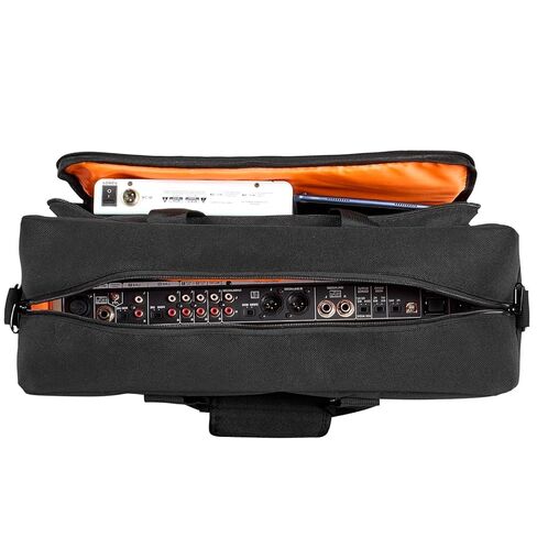 حقيبة VEVOR مبطنة DJ Mixer Gig، قماش أكسفورد 1200D، حقيبة حمل DJ Gear مع جيب تخزين 4.92 قدم حزام كتف قابل للإزالة 0.39 بوصة، 32.6 × 8.6 × 20.4 بوصة حقيبة تخزين تناسب وحدة تحكم DJ in Saudi Arabia