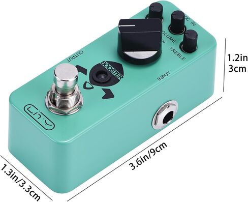 Acoustic AC Stage Acoustic Guitar Simulator Mini Pedal 3 Modes Piezo/Standard/Jumbo, Nature and Smooth Acoustic Guitar Sound for Electric Guitar Effect True Bypass in Saudi Arabia