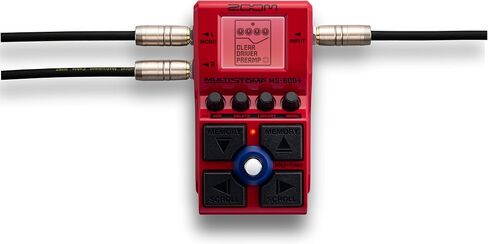 Zoom MS-60B+ دواسة تأثيرات باس متعددة الستومب مع أكثر من 95 مؤثرًا تتميز بنماذج أمبير، ومضخمات صوتية، وكورس، وتأخيرات، وترددات، ومرشحات، وتأثيرات استريو، وتسلسل تأثير، وصندوق إيقاع فردي، وموالف، وتعمل بالبطارية in Saudi Arabia