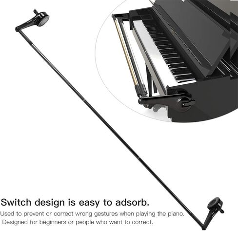 Piano Gesture Corrector, Professional Piano Hand Orthoses AntiFolding Hand Orthoses Wrist Exerciser Braces Type Gesture Corrector Tools for Piano Beginner Pianist (Universal Model-Black) in Saudi Arabia