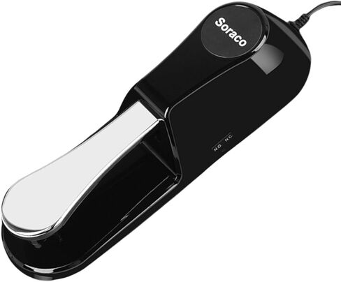 Sustain Pedal Univerdal للوحة المفاتيح مع مفتاح قطبية لـ Yamaha Casio Roland Korg Behringer Moog Piano Midi لوحات المفاتيح الإلكترونية نمط دواسة قدم البيانو (إصدار ترقية) in Kuwait