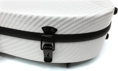 Hard Violin Case 4/4 Full Size Carbon Fiber Violin Box with reinforced carry handle Violin backpack with Back Straps (Black) in Saudi Arabia