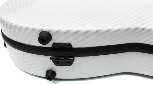 Hard Violin Case 4/4 Full Size Carbon Fiber Violin Box with reinforced carry handle Violin backpack with Back Straps (Black) in Saudi Arabia