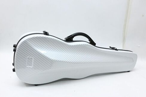 Hard Violin Case 4/4 Full Size Carbon Fiber Violin Box with reinforced carry handle Violin backpack with Back Straps (Black) in Saudi Arabia